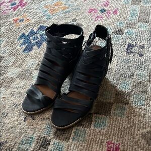 Strappy Black Sandals